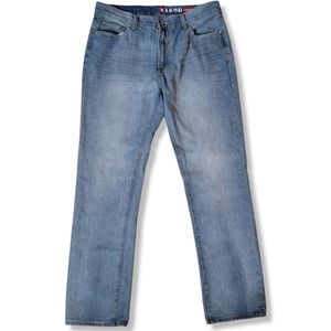 Men's IZOD Slim Straight Fit Denim Jeans 34 × 32